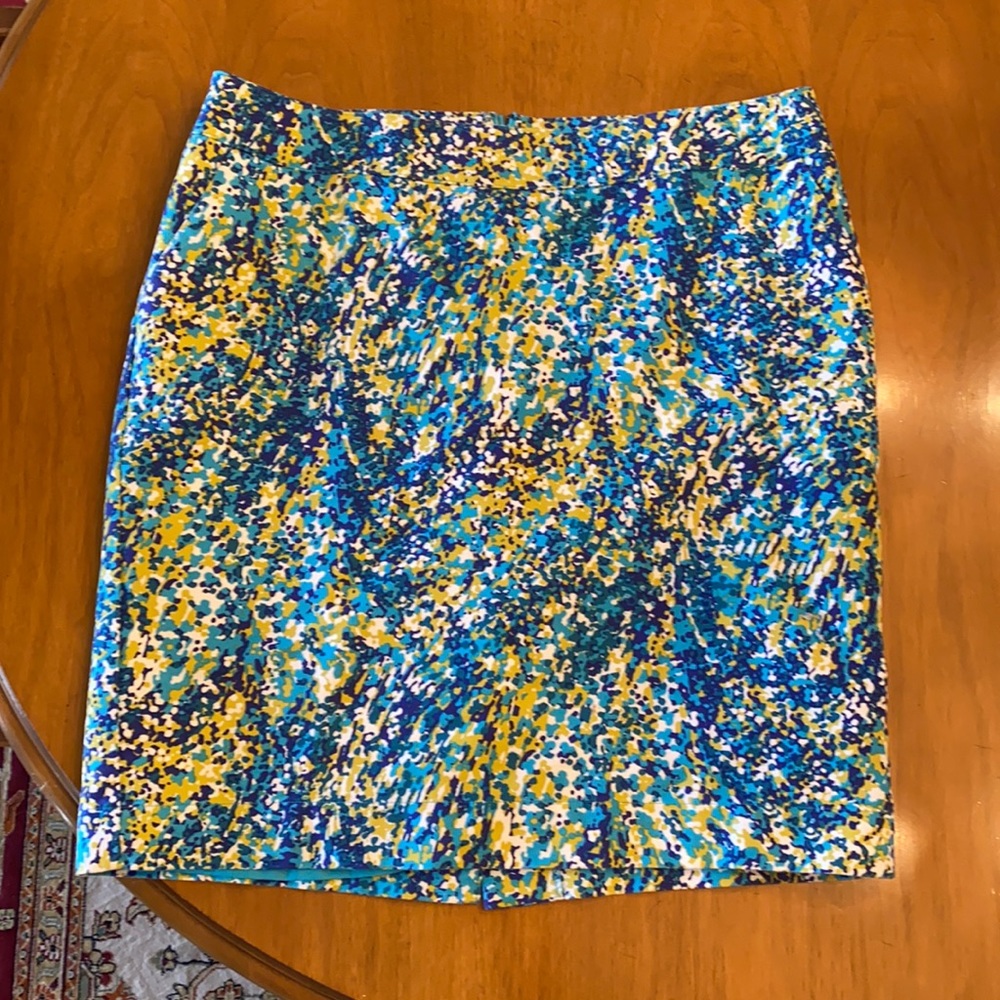 Knee length skirt